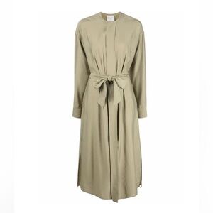 Forte Forte| Elegant Women's Dress in Khaki